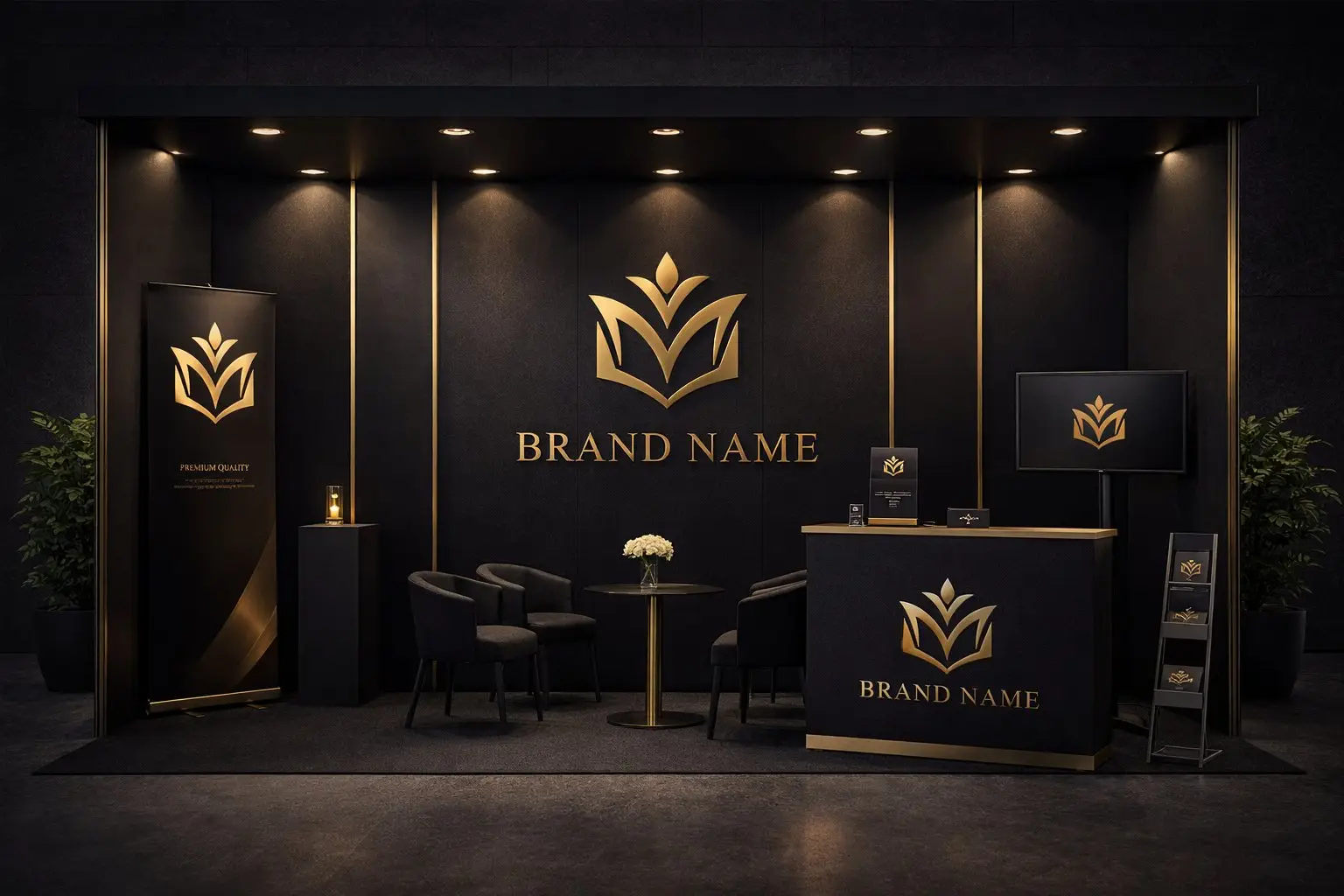 Brand Spaces
&
Stands